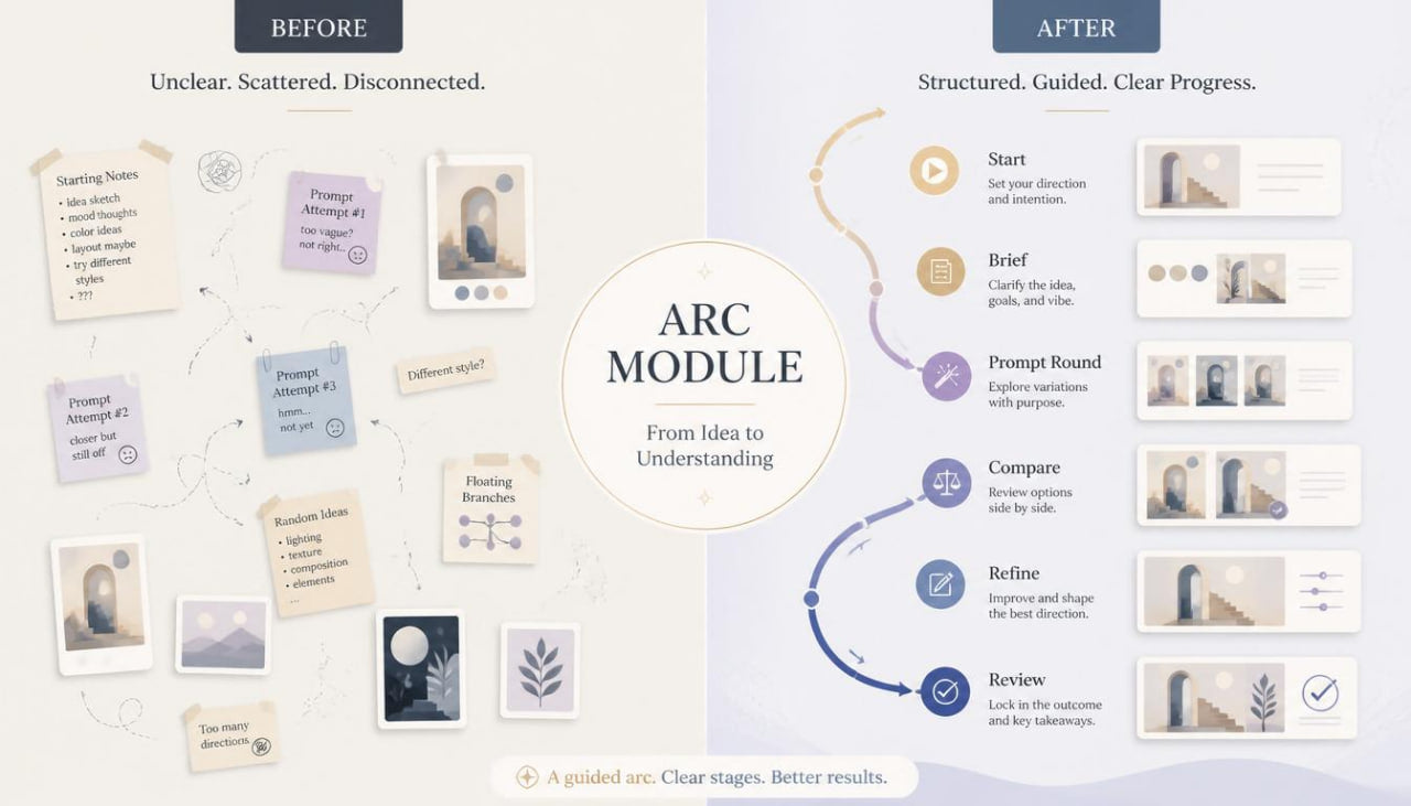 arc module before after