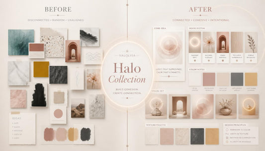 halo collection before after