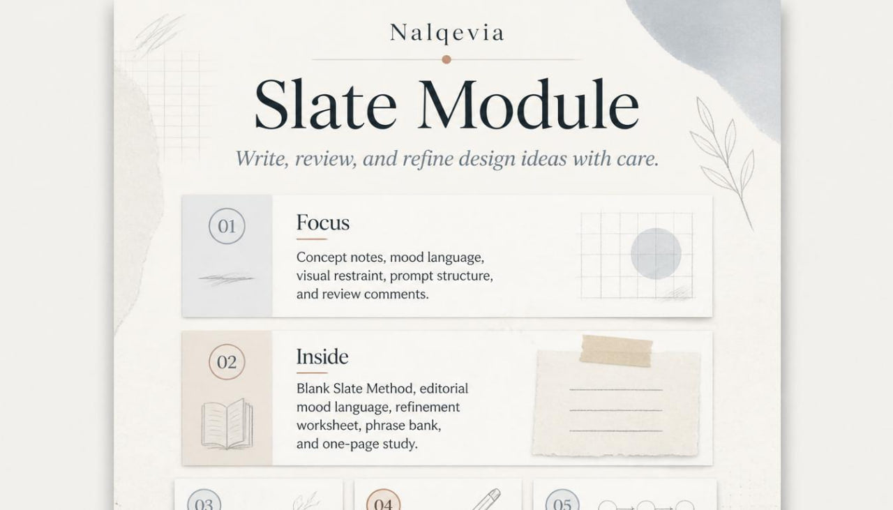 slate module infographic
